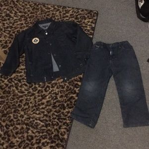 BOY’S LRG jean jacket set size 4t.